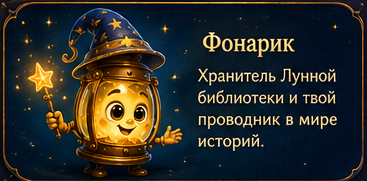 Фонарик — хранитель Лунной библиотеки